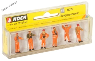 Postavičky Posunovači H0 - Noch 15275