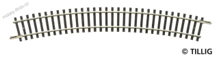 Oblouková kolej R 310 mm 30° TT R11 - Tillig 83109