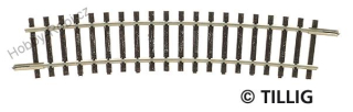 Oblouková kolej R 396 mm 15 st. TT R32 - Tillig 83112