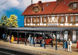 Kryté nástupiště G - Faller Pola 330908