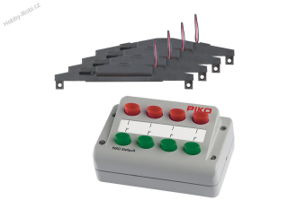Přestavník elektromagnetický sada 4 ks H0 - Piko 55392
