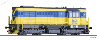 Dieselelektrická lokomotiva Kocour 740 450 OKD TT - Tillig 02764