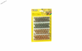 Travní trsy 6 a 9 mm divoké kvetoucí XL balení - Noch 07012