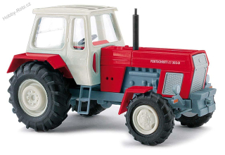 Traktor Fortschritt ZT303 s předním náhonem červený 1:87 H0 - Busch 42848