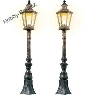 Lampa hnědá G 2 ks - Busch 8620