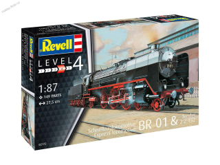 Lokomotiva BR01 stavebnice 1:87 H0 - Revell 02172