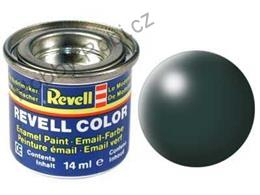 Barva emailová hedvábná zelená patina č. 365 - Revell 32365