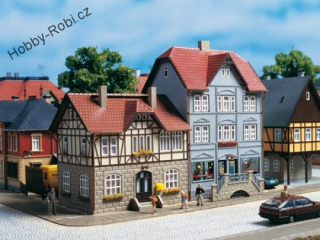 Městské domy Nádražní ulice 9/11 H0/TT - Auhagen 12346