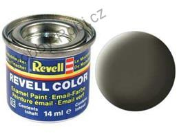 Barva emailová matná olivová č. 46 - Revell 32146