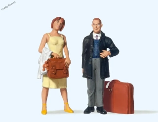 Postavičky Čekání na vlak G - Preiser 45149