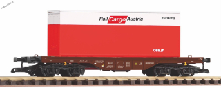 Plošinový vůz s kontejnerem ÖBB G - Piko 37011