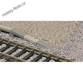 Nástupištní hrana přechodový a ukončovací díl H0 - JM 431302