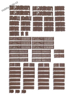 Ploty dřevěné velká sada H0 - Noch 13096