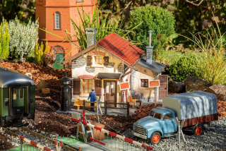 Strážní domek s osvětlením G - Faller Pola 330877