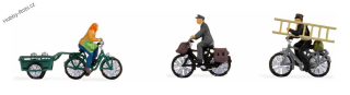 Postavičky Cyklisti H0 - Noch 15902