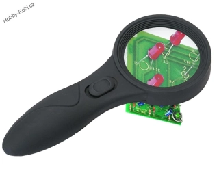 Ruční lupa s LED osvětlením - Donau HLL4