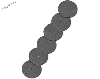 Řezací kotouče 22 mm 6 ks k minibrusce - Donau 1633