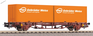 Kontejnerový vůz Gebrüder Weiss H0 - Piko 97151