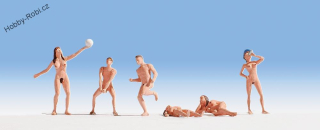 Postavičky Nudisti H0 - Noch 15844