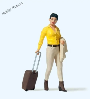 Postavičky Cestující s kufrem G - Preiser 45525