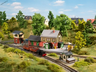 Set budov nádraží TT - Auhagen 15306