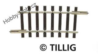 Oblouková kolej R 310 mm 7,5° TT R14 - Tillig 83113