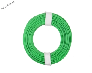 Kabel zelený 0,25 mm 10 m - Donau 125-014