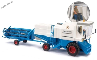 Kombajn Fortschritt E514 s řidičem 1:87 H0 - Busch 40176