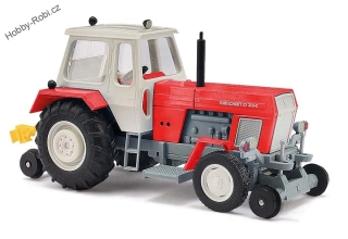 Dvoucestný traktor Fortschritt ZT300 červený 1:87 H0 - Busch 54201