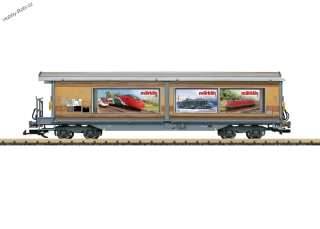 Vůz s posuvnými stěnami Märklin RhB G - LGB 48576