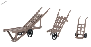 Ruční vozíky G - Faller Pola 333228