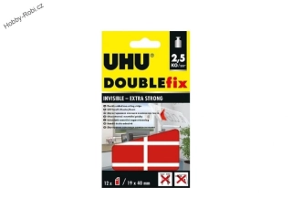 Oboustranně lepící obdélníčky 19x40mm - UHU 26346