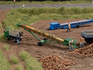 Pásové dopravníky H0 1:87 2 kusy - Auhagen 41630