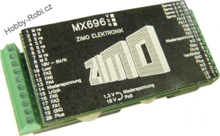 Dekodér lokomotivní zvukový G - Zimo MX696KS