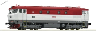 Motorová lokomotiva 749 218 ČD H0 - Roco 7300054