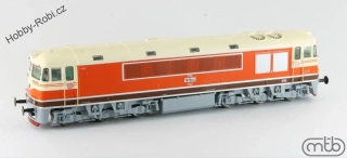 Motorová lokomotiva Pomeranč T679.024 ČSD H0 - MTB