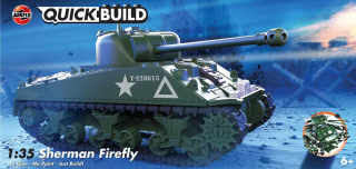 Zacvakávací model tanku Sherman - Airfix J6042