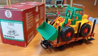 Klanicový vůz s funkčním nakladačem G BAZAR - LGB 94069