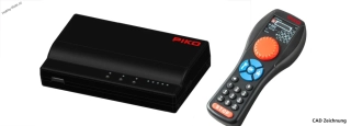 Digitální centrála s bezdrátovým ovladačem Piko G - Piko 35055