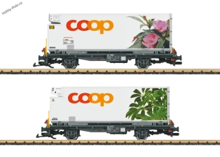 Kontejnerové vozy COOP RhB 2 kusy G - LGB 45885