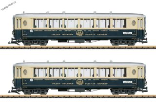 Salónní vozy Pullmann MOB G 2 vozy v sadě 2 - LGB 36661