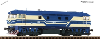 Motorová lokomotiva 749 214 ČD TT - Roco 7380026