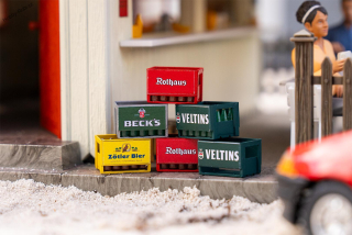 Pivní přepravky 20 ks G - Faller Pola 333229