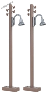 Lampa dřevěná 2 kusy G - Faller/Pola 333232