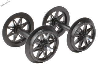Dvojkolí hvězdicové plastové 30 mm G 2 ks - LGB 67303