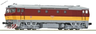 Motorová lokomotiva T478.2079 ČSD H0 - Roco 7300090
