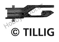 Spřáhlo pevné TT 1ks - Tillig 08828